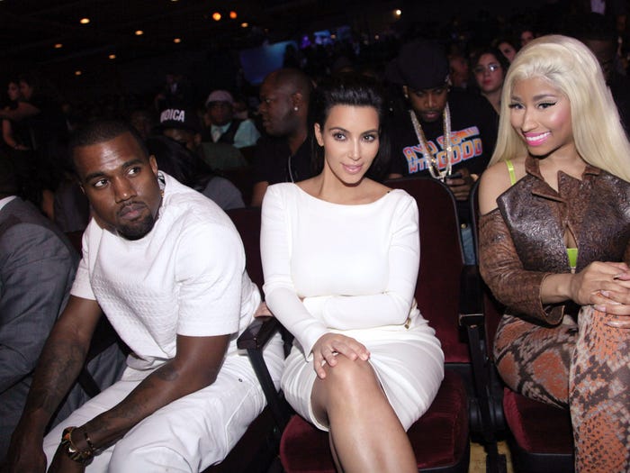 Nicki Minaj Says Kanye West Refused to Help Her With a Fashion Line