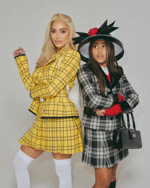 AHS” if! Kim Kardashian and North West flawlessly recreate Cher and Dionne  from “Clueless”