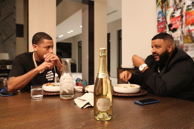 DJ KHALED on X: "Dinner wit @brooklyn.johnny young mogul talk  @officialbelaire #ad https://t.co/ABnYVcurUT" / X