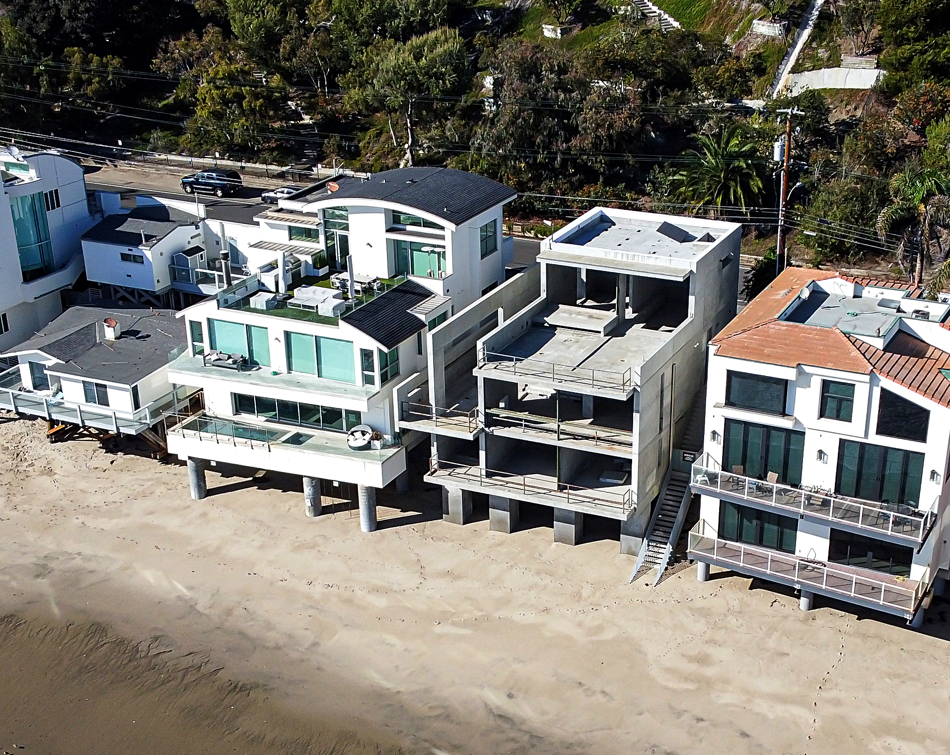 Kanye West's renovations on massive $57M Malibu home 'put on hold' after he  loses millions from dropped business deals | The US Sun