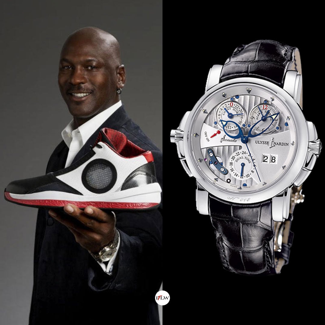 Michael Jordan Watch Collection - Ulysse Nardin Sonata Cathedral Dual Time 670-88