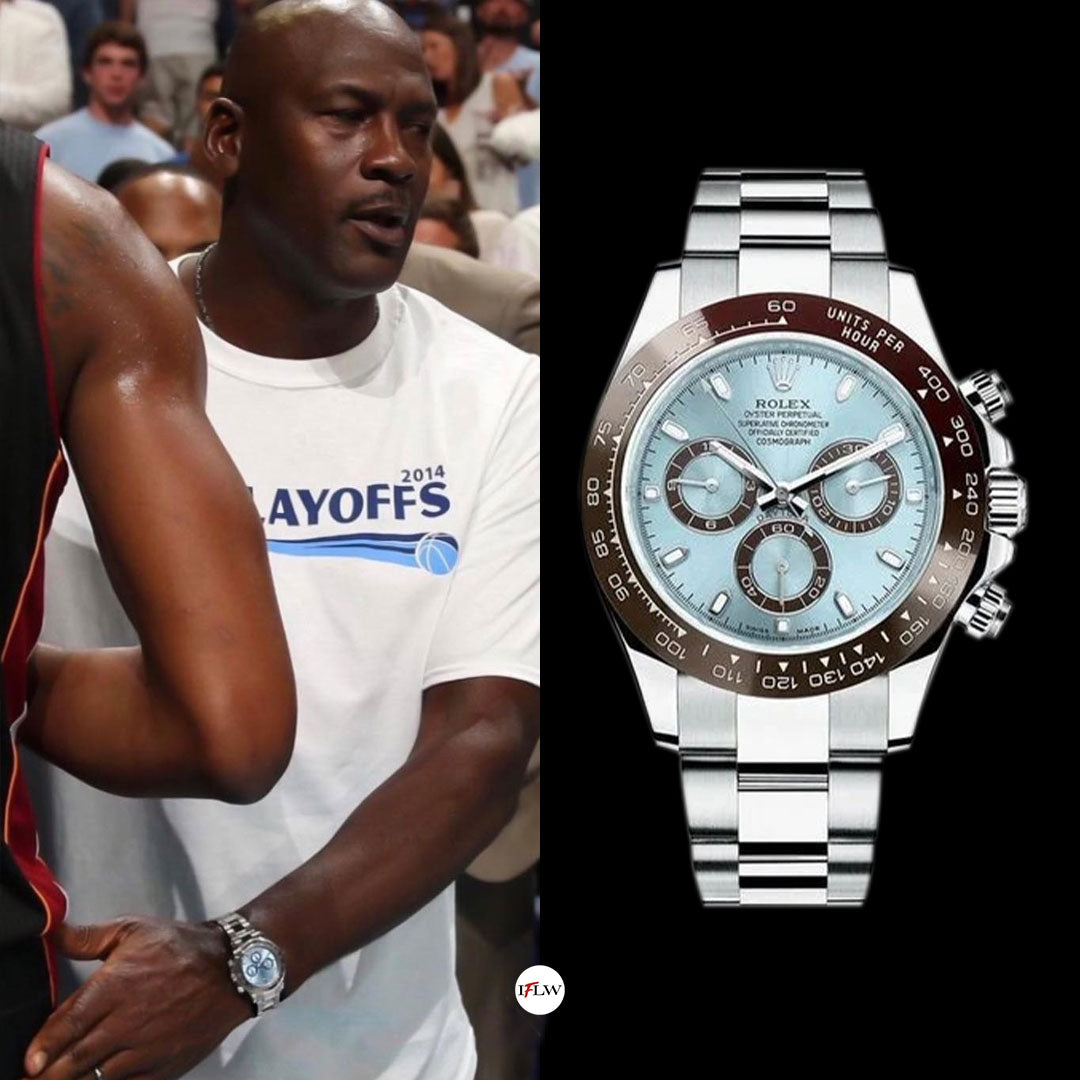 Michael Jordan Watch Collection - Rolex Daytona Platinum 116506