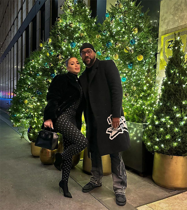 Marcus Jordan and beauty Larsa Pippen.  Photo: Instagram Marcus Jordan