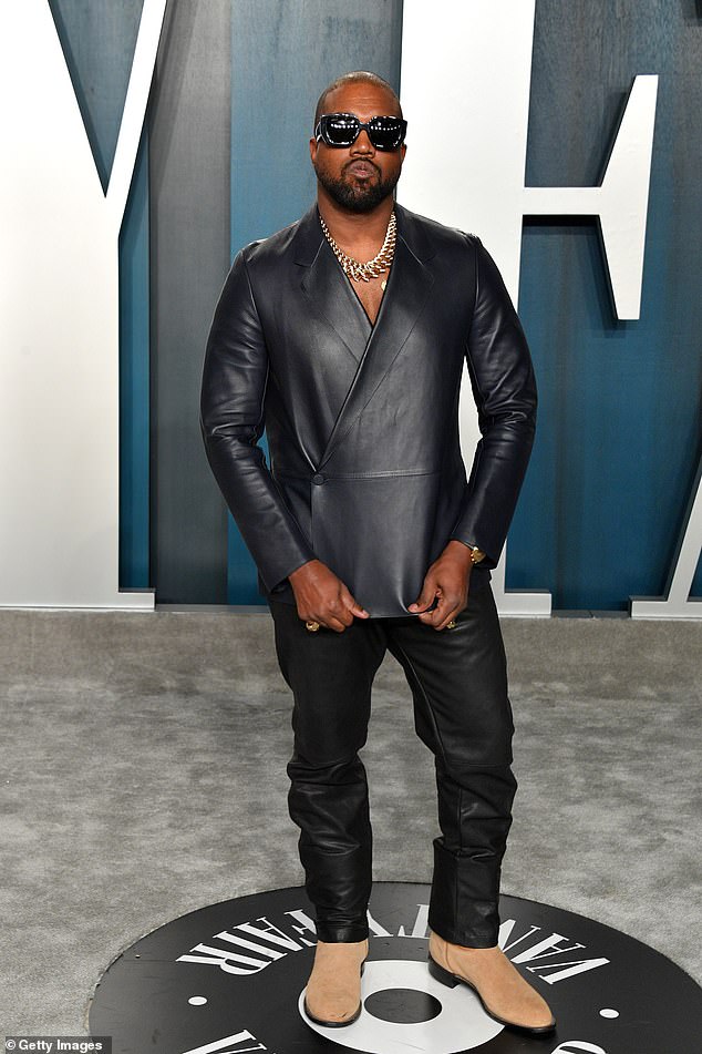 Kanye West is being sued for assault and battery by the man he allegedly struck outside a members-only club in downtown Los Angeles in January 2022; pictured 2020