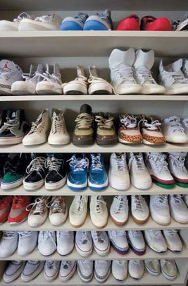 Kanye's Shoe Closet. | Kanye west, Sneakers, Wedding sneaker