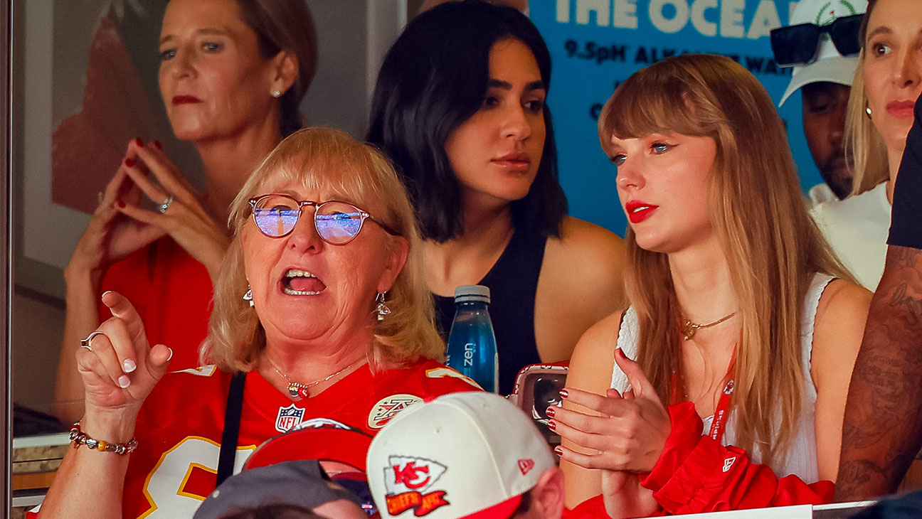 Travis Kelce's Mom Donna on Taylor Swift's Game Appearances Impact – The  Hollywood Reporter