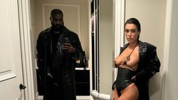 Kanye often shares racy snaps of his wife online, although his Instagram has now been wiped