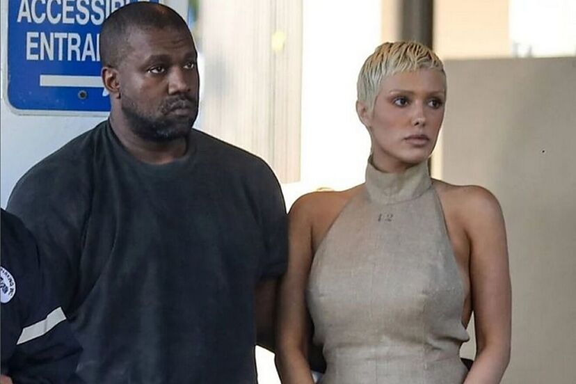 Kanye West shares revealing snap of Bianca Censori wearing see-through  tanktop | Marca