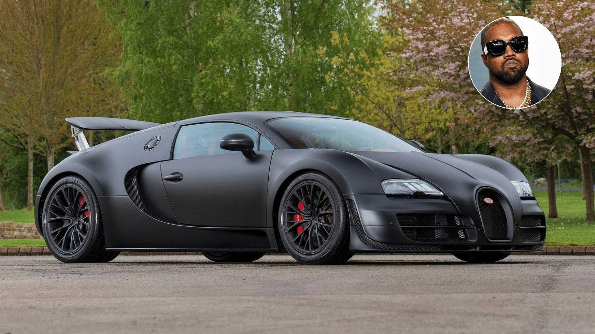Kanye West's Bugatti Veyron
