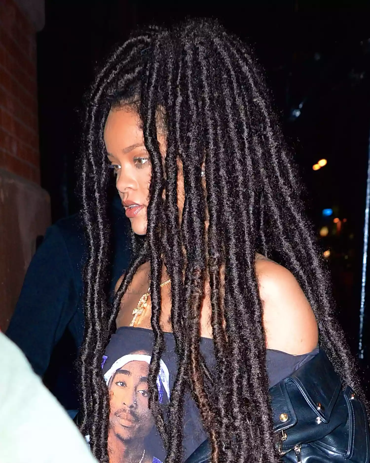 Rihanna with locs Rihanna hairstyles