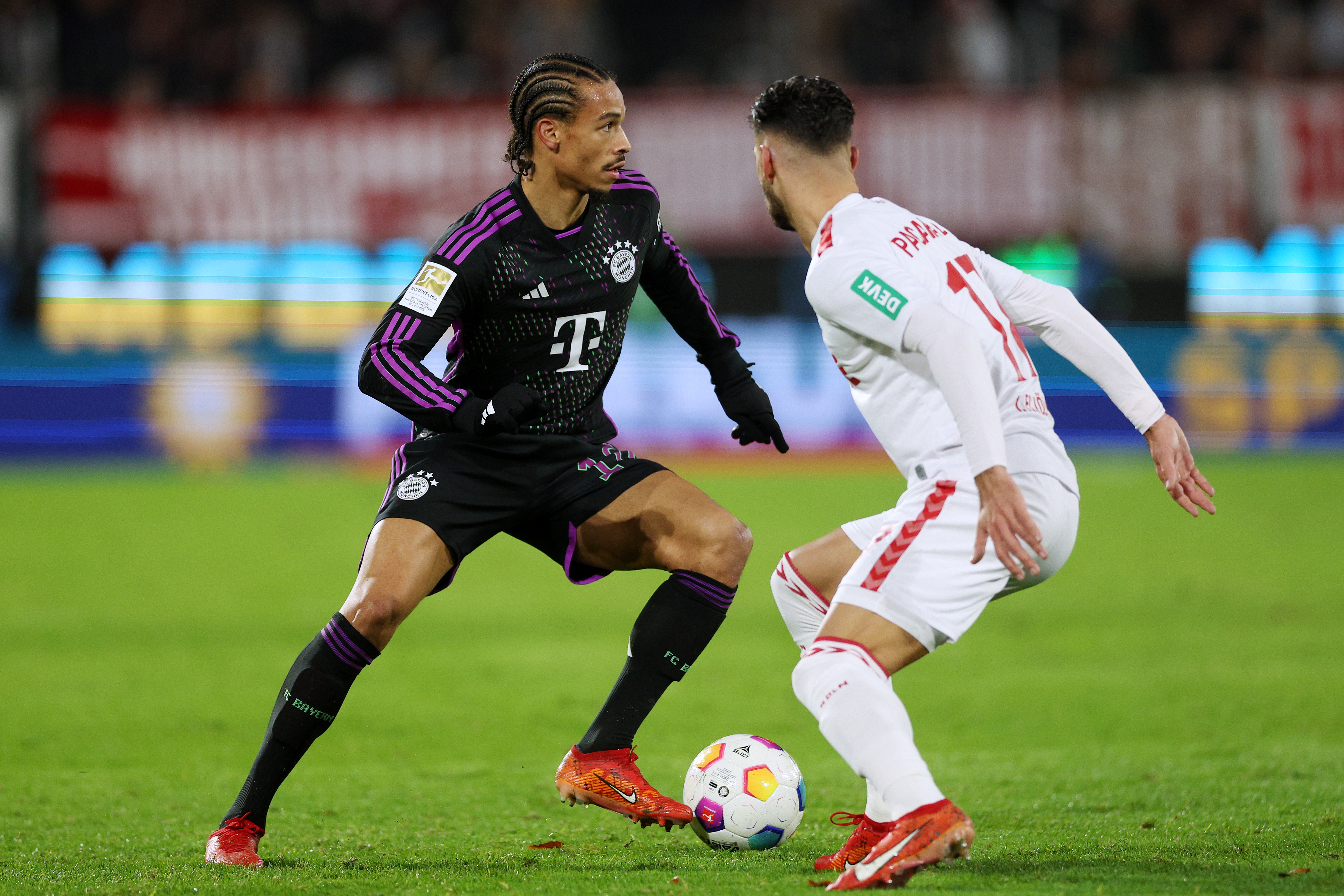 Leroy Sane also wore them for Bayern Munich