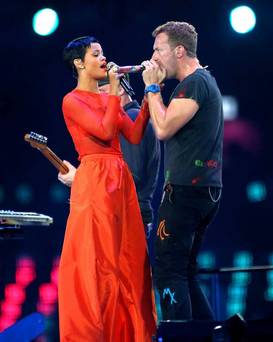 Rihanna and Chris Martin team up to 'help' mutual friend Jay-Z