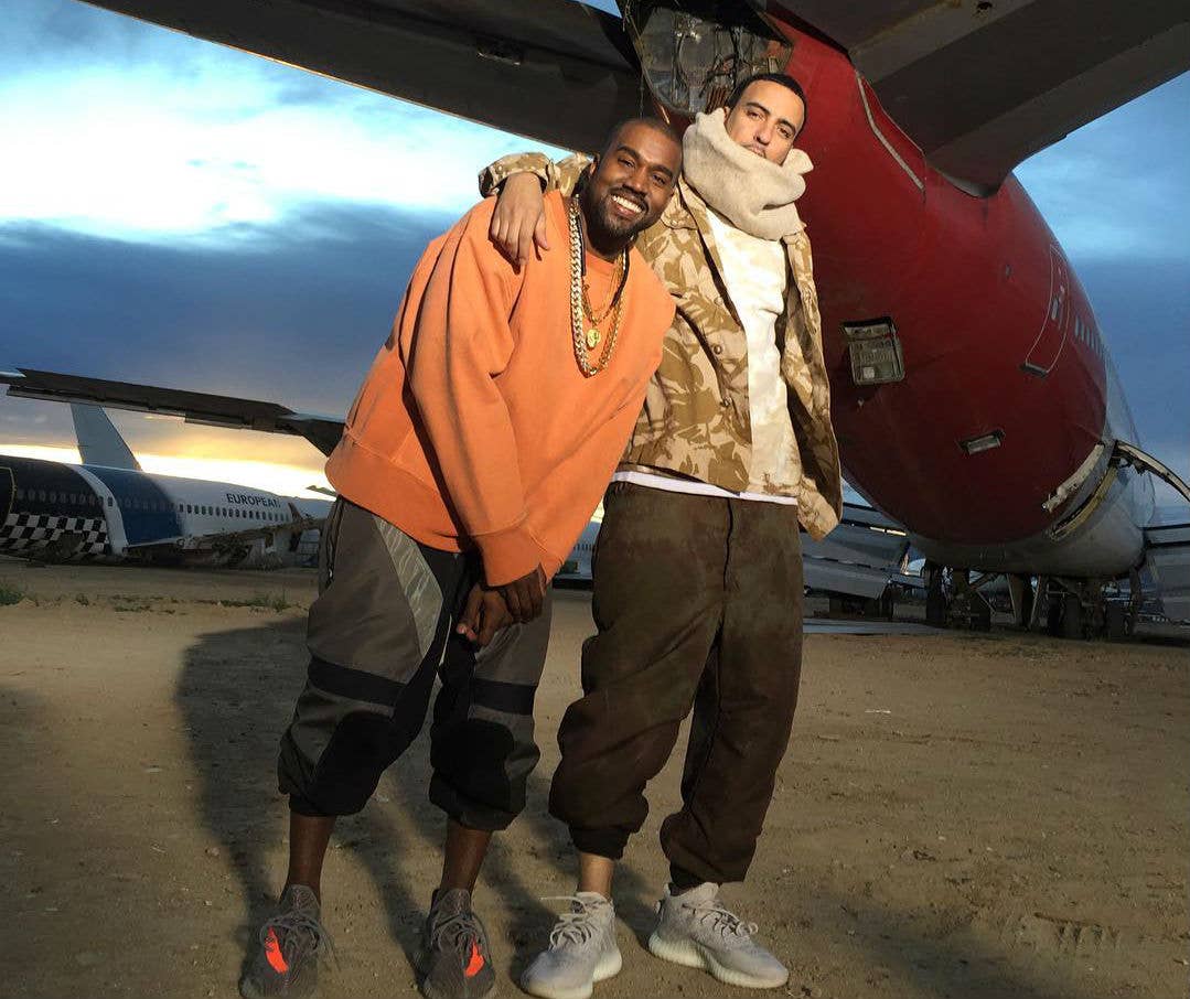 Kanye West &amp; French Montana Are Shooting a Music Video in New Yeezy  Boosts | Complex