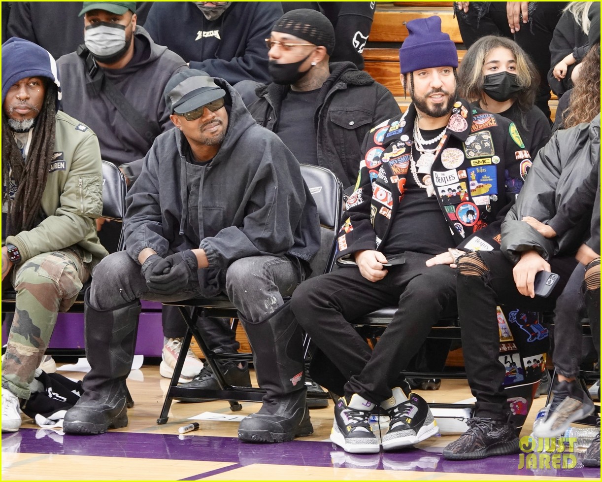 Kanye West Sits Courtside with French Montana at DONDA Academy Basketball  Game: Photo 4681992 | French Montana, Kanye West, OT Genasis Photos | Just  Jared: Entertainment News