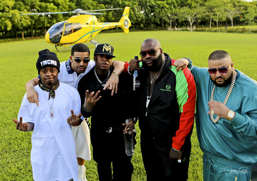 Behind The Scenes Of DJ Khaled, Lil Wayne, Drake & Rick Ross' “No New  Friends” Video [Pics]