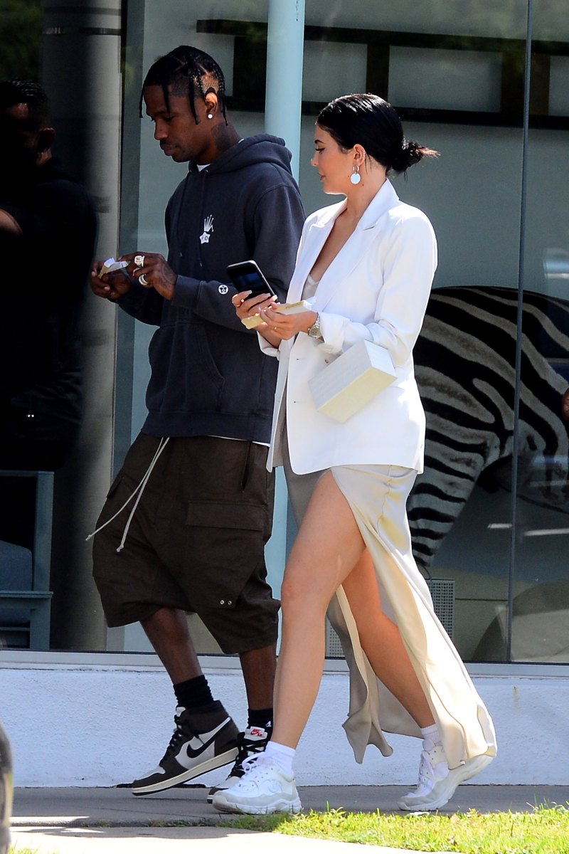 Kylie Jenner and Travis Scott Hold Hands While Shopping in L.A. | Life &  Style