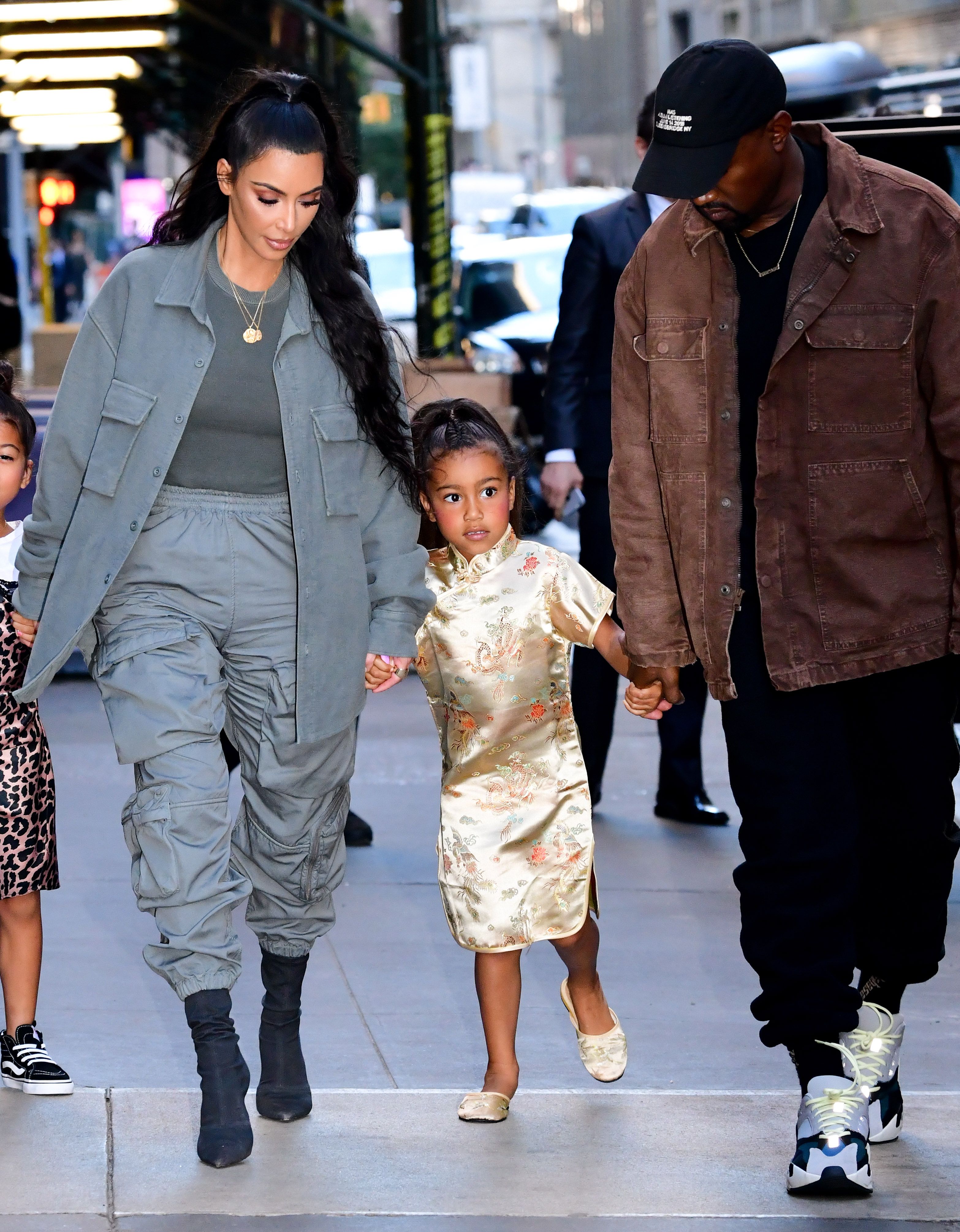 North West builds parents Kim and Kanye a quarantine fort