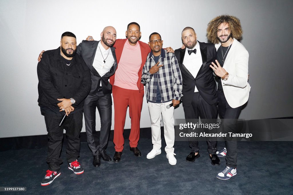 DJ Khaled, Director Bilall Fallah, Will Smith, Martin Lawrence, Nicky...  News Photo - Getty Images