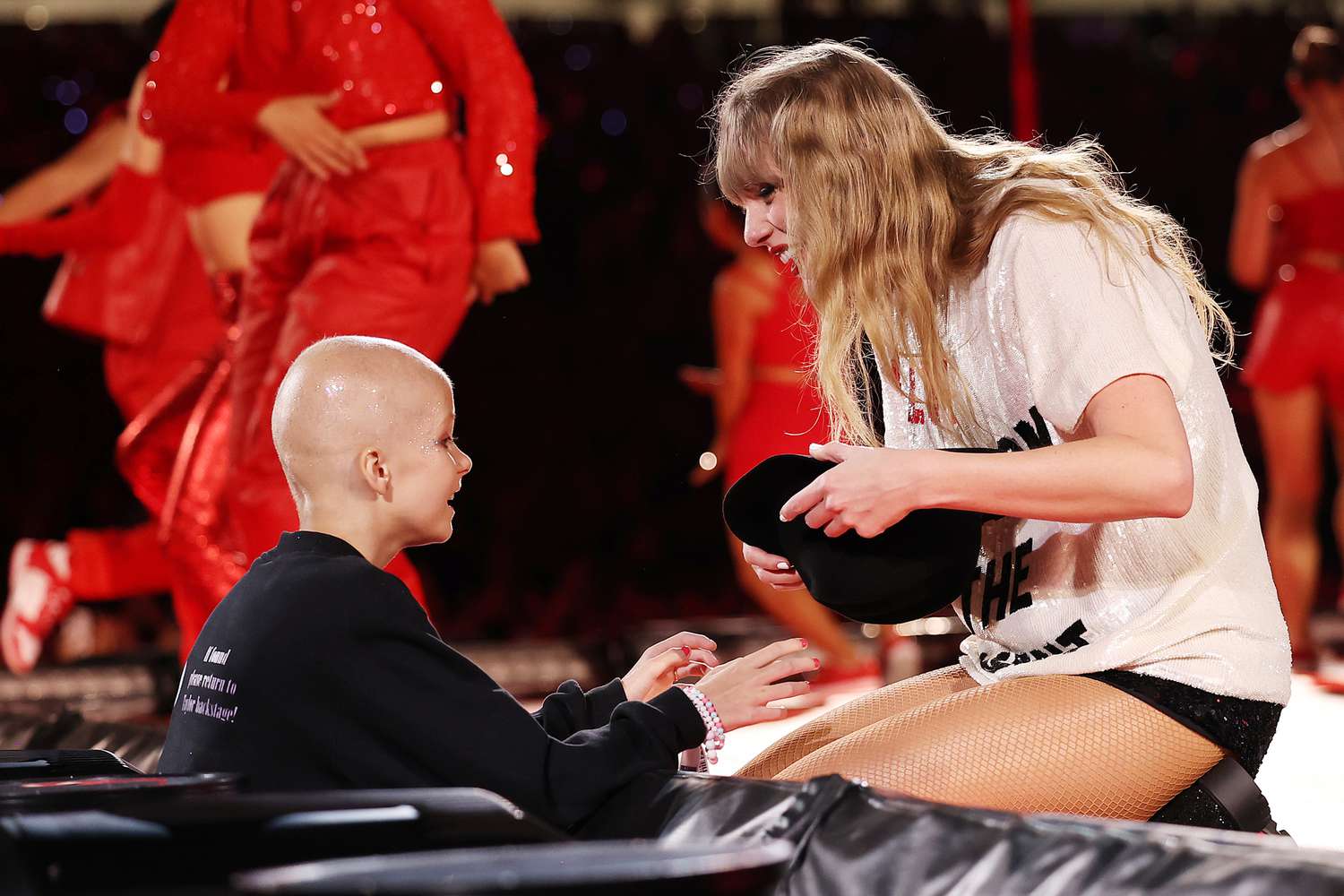 Taylor Swift Gives '22' Hat to 9-Year-Old Girl with Cancer at Sydney Eras  Tour