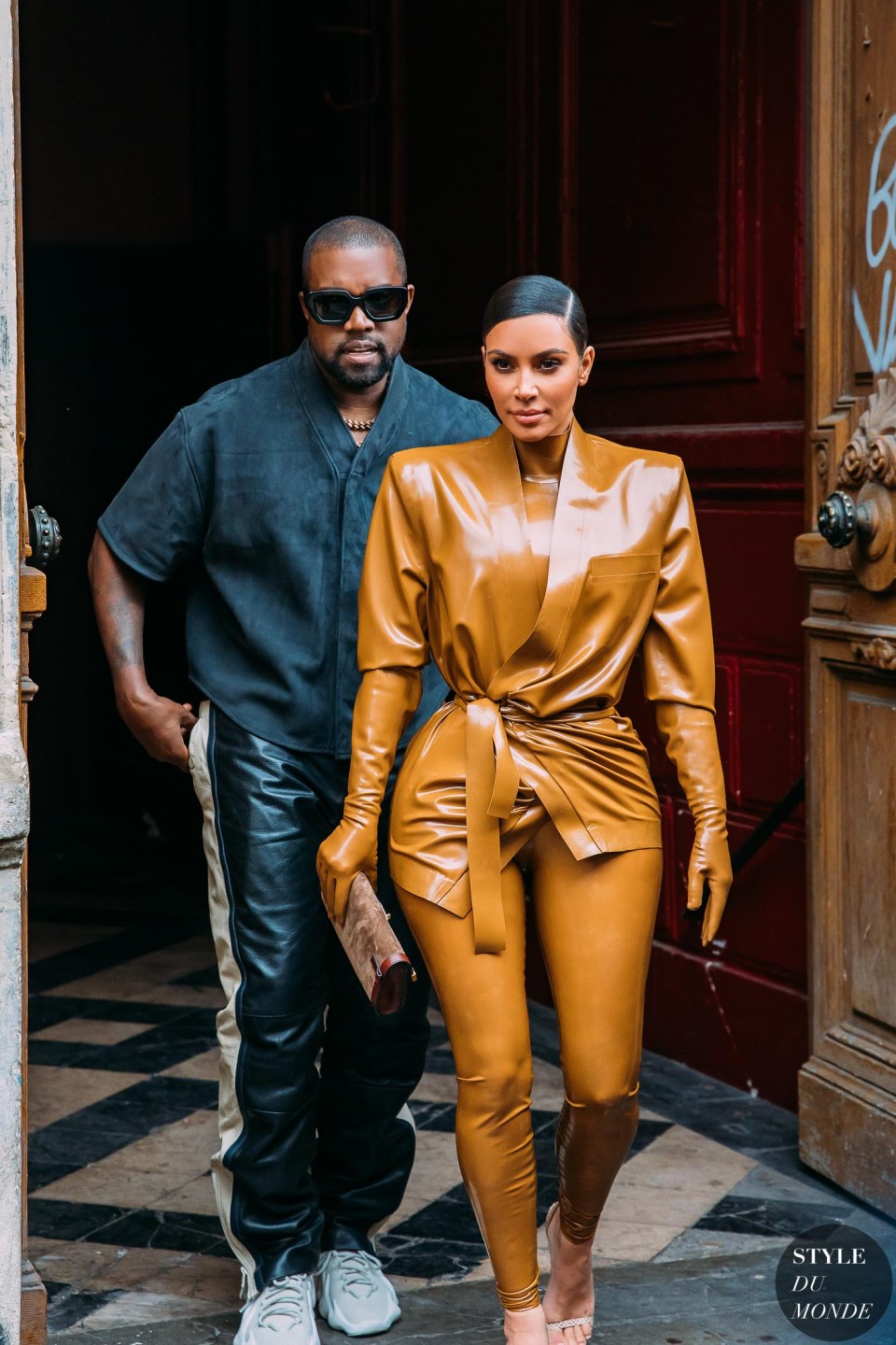 Paris FW 2020 Street Style: Kanye West and Kim Kardashian - STYLE DU MONDE  | Fashion Reportage Photography Videography