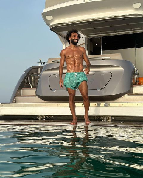 Mohamed Salah shows off physique on yacht ahead of Egypt's AFCON qualifier  - Pulse Sports Uganda