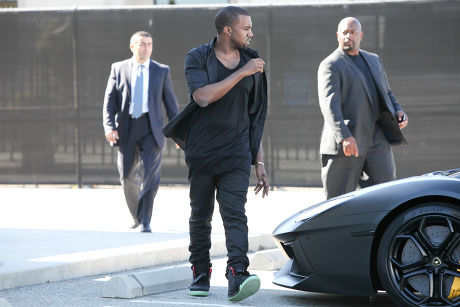 Kanye West Getting Into His New Editorial Stock Photo - Stock Image |  Shutterstock