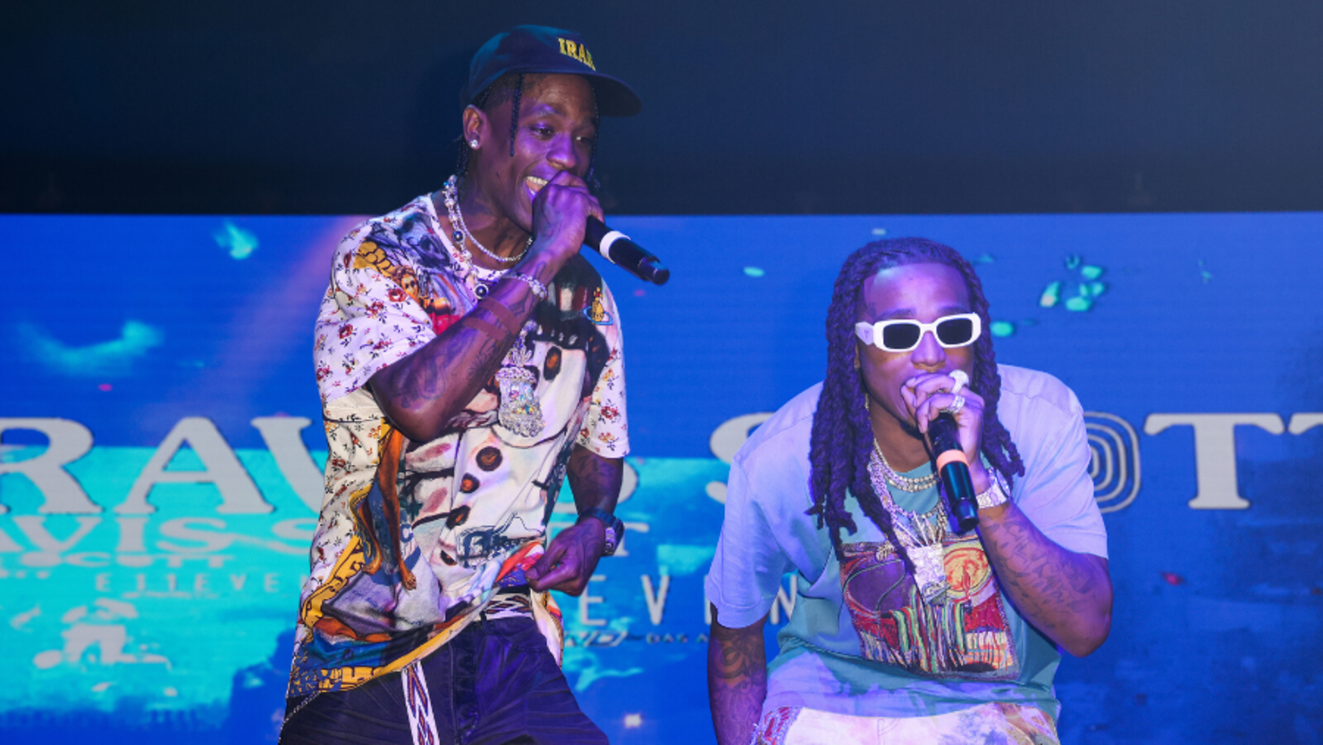 Travis Scott Brings Out Quavo During His First Public Concert In Six Months  | iHeart