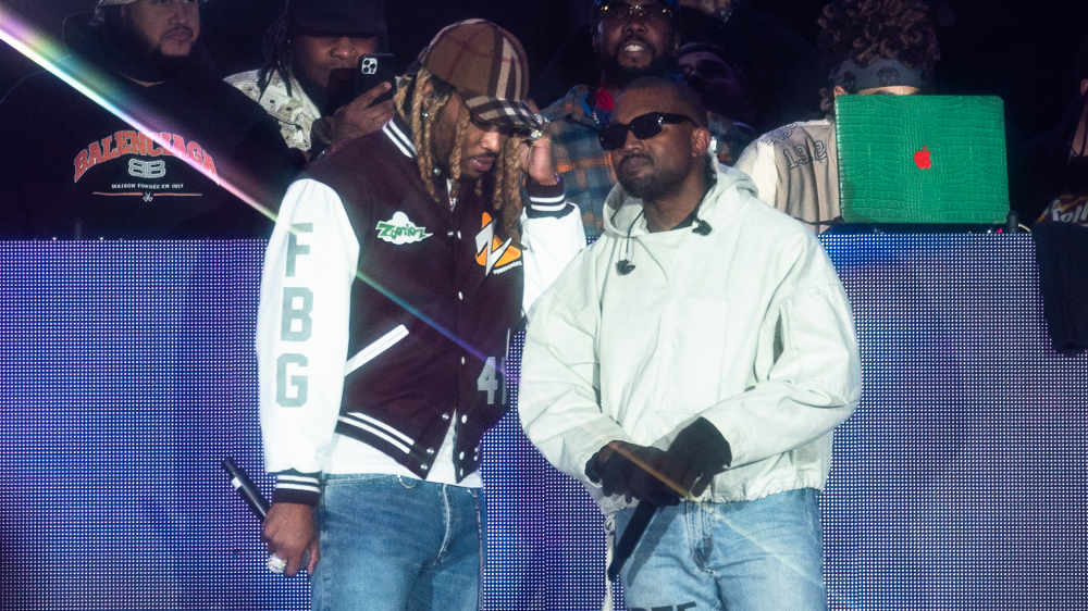 Kanye West Makes Surprise Appearance With Future at Rolling Loud