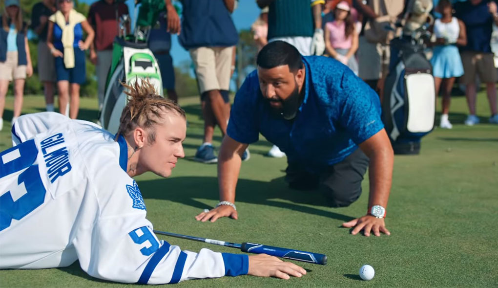 Justin Bieber sports a Leafs jersey and dreadlocks new music video with DJ  Khaled