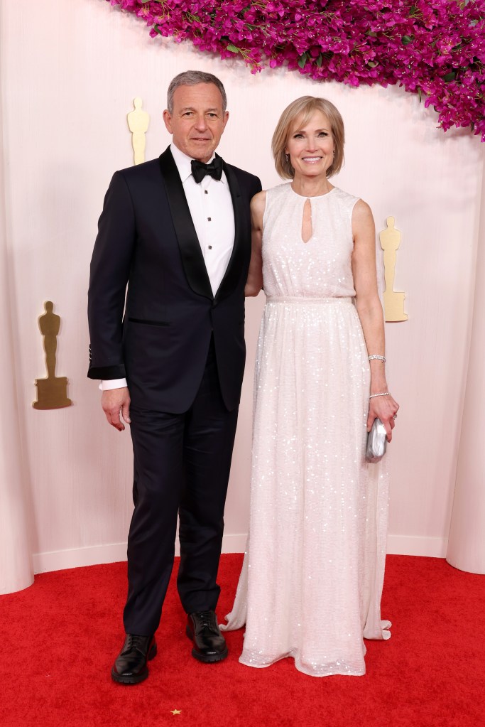 Bob Iger and wife Willow Bay at the Oscars