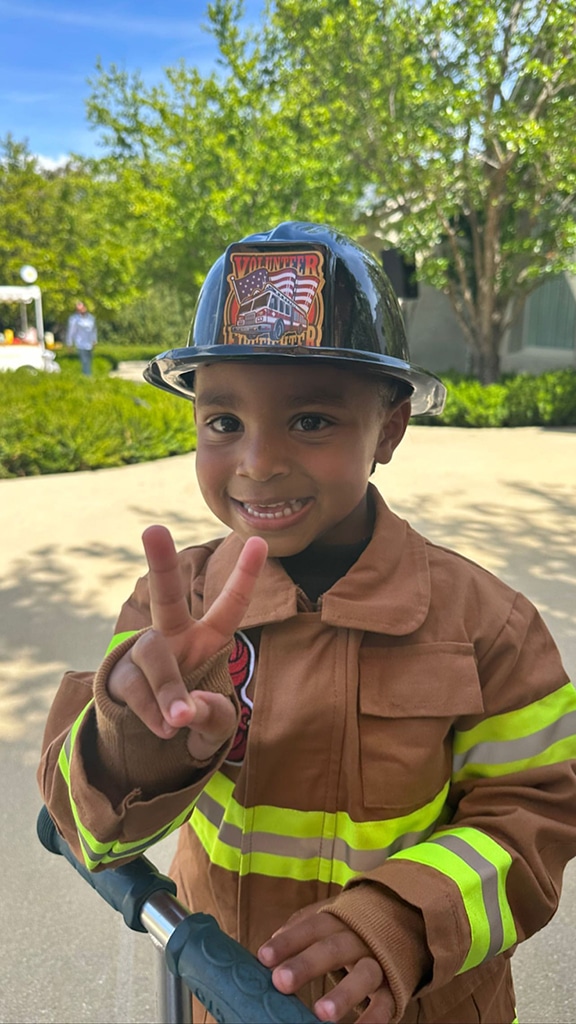 Kim Kardashian's Son Psalm West Gets Fire Truck-Themed Birthday Party