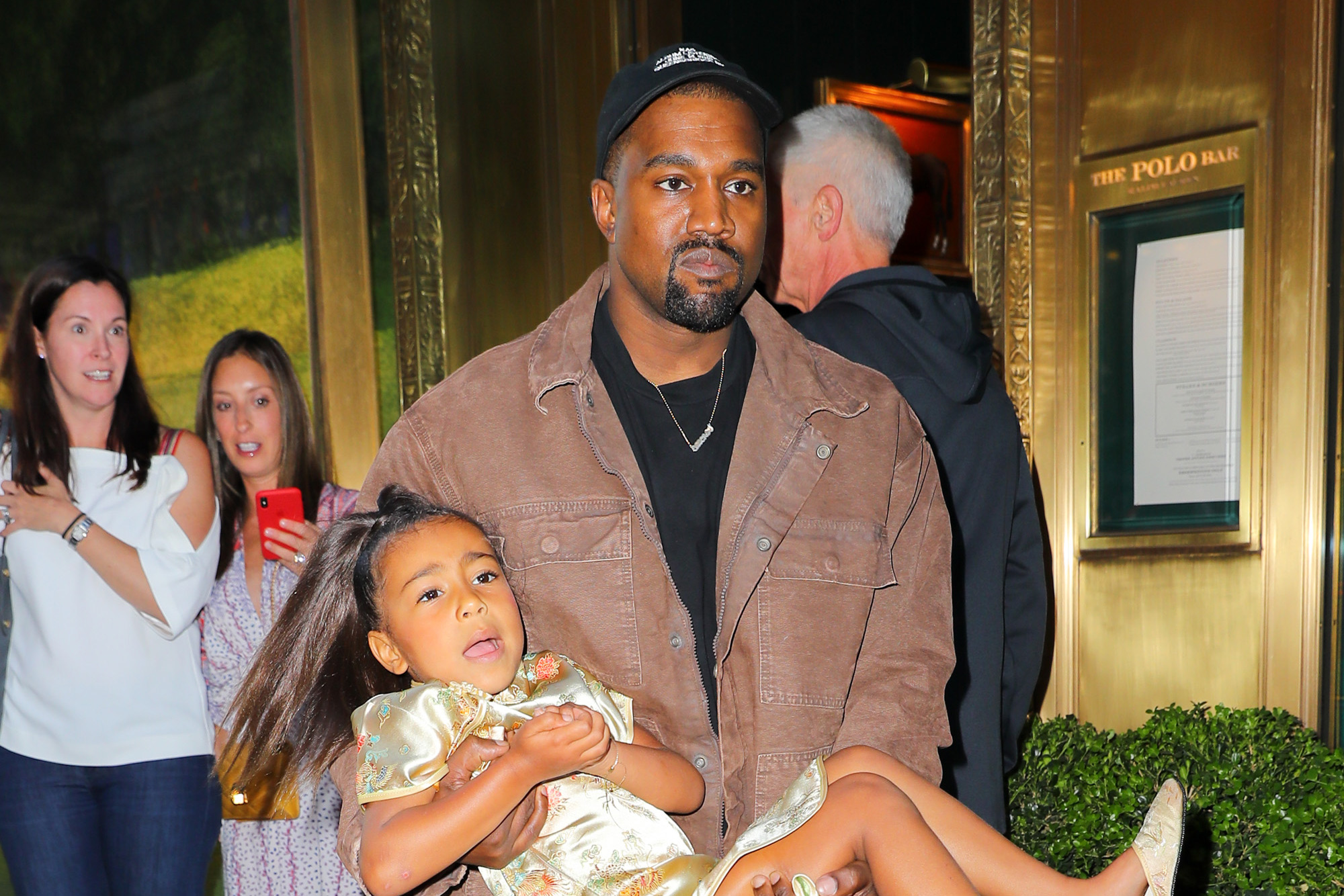 Kanye West has banned daughter North from wearing makeup