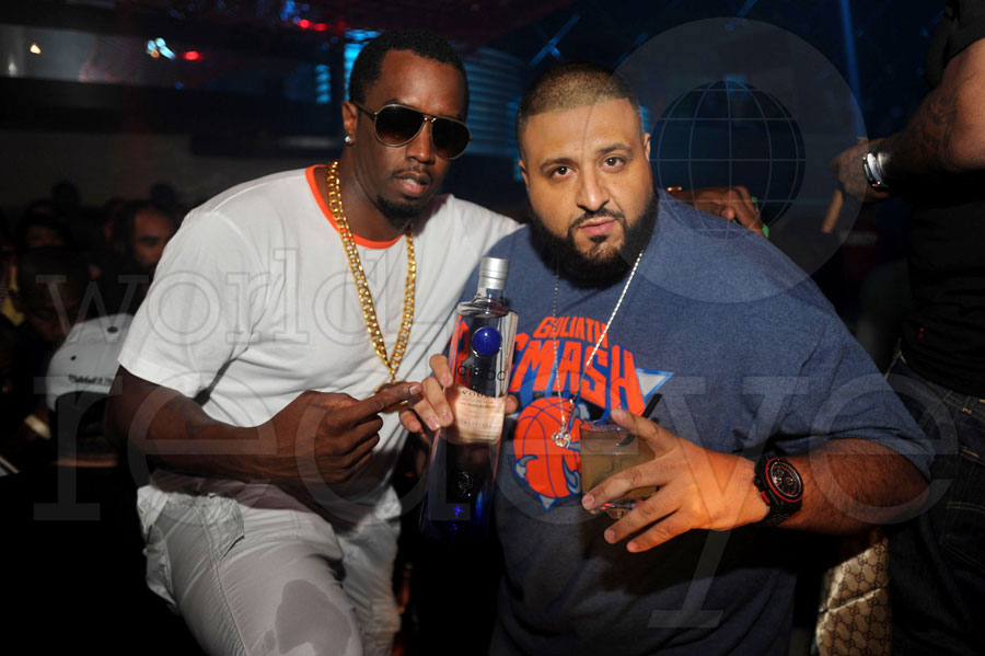 Diddy & DJ Khaled at Mansion - World Red Eye | World Red Eye