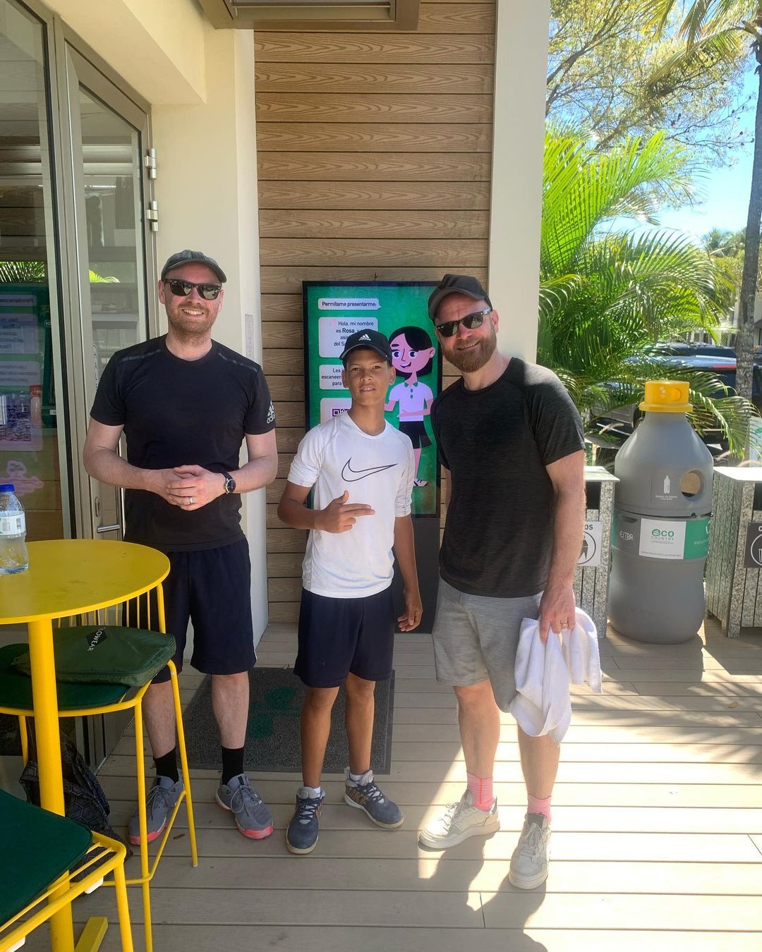 Coldplaying on X: Jonny Buckland and Will Champion being met in Santo  Domingo  - March 23, will champion instagram - thirstymag.com