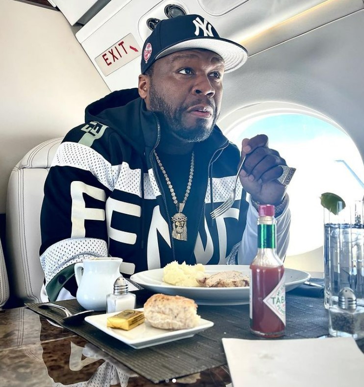 50 Cent Is “Eating Good” as He Shows Life on a Luxury Jet - autoevolution