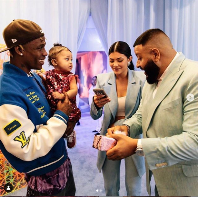 Watch DJ Khaled's gifts to Kylie Jenner's daughter, Stormi on her 1st  birthday (Photos/Video) - | Kylie jenner outfits, Travis scott kylie  jenner, Kardashian kids