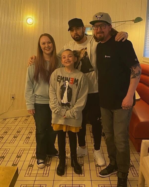 Eminem Meets Fan Through Make-a-Wish Foundation