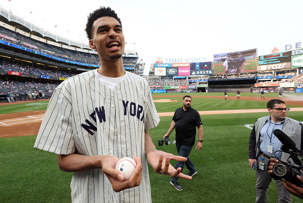 NBA Draft: Victor Wembanyama Held A Baseball, Made It Look, 53% OFF