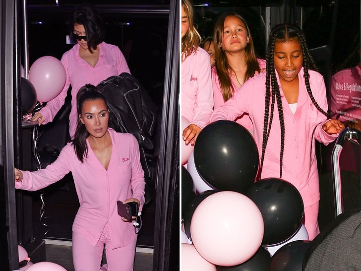 Kim Kardashian Celebrates North West's 10th Birthday with Pink-Themed PJ  Party