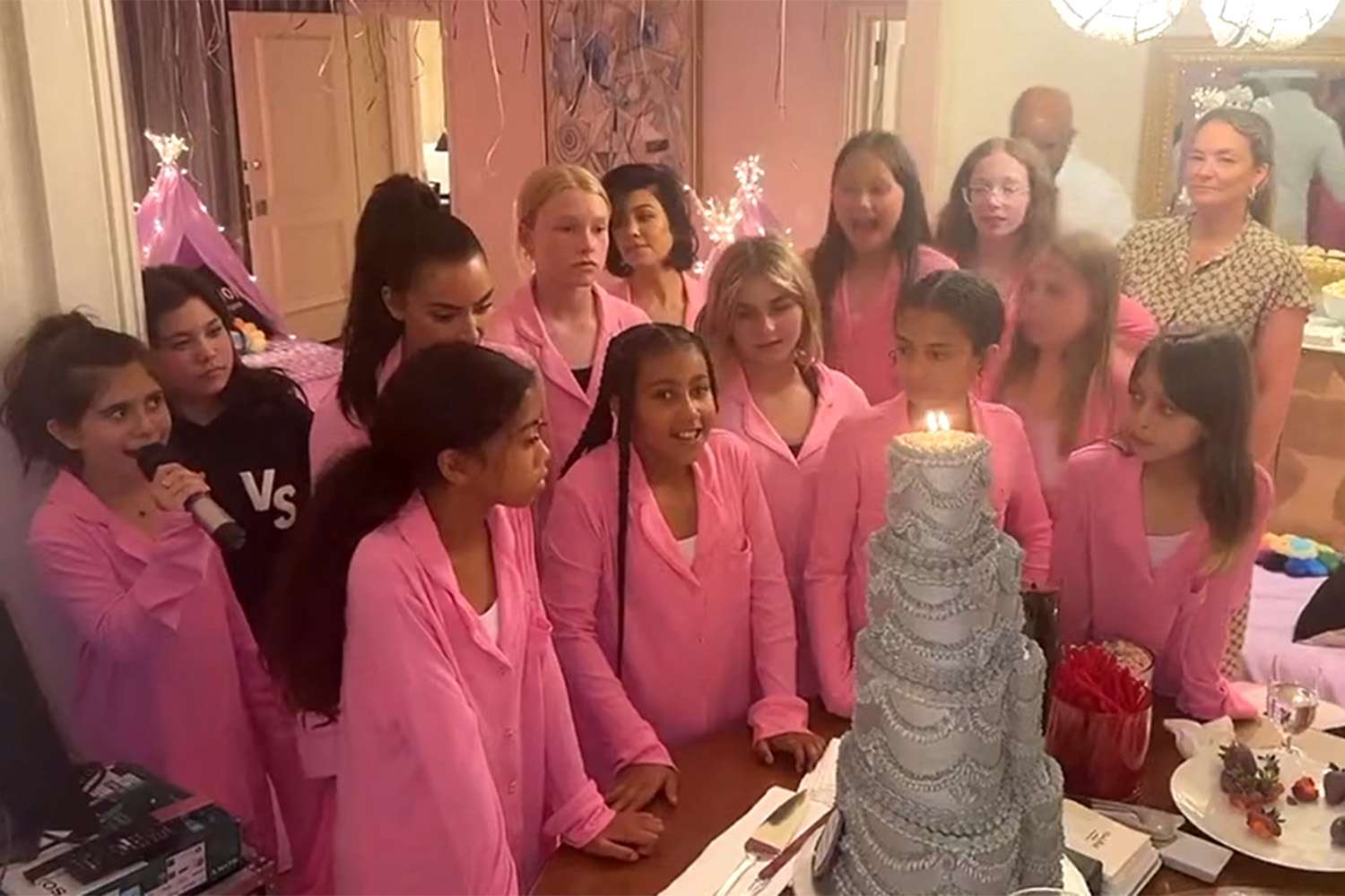 Kim Kardashian Shares Glimpse of North's 10th Birthday Sleepover Party