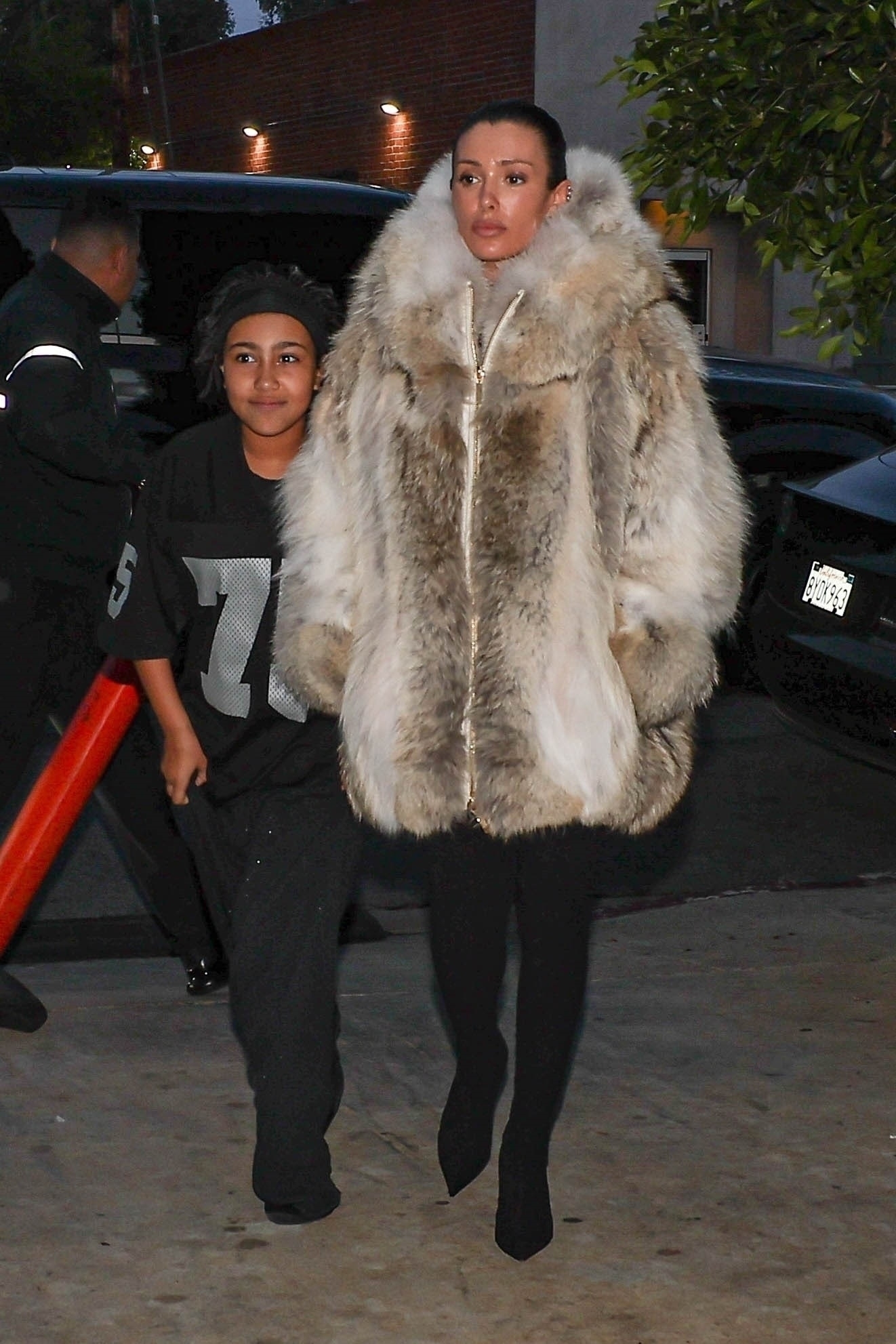 North West with Bianca Censori 