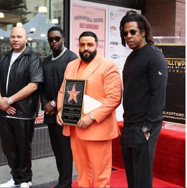 DJ Khaled Honored With Hollywood Walk Of Fame Star; J Zay, P Diddy, And Fat  Joe | Dj khaled, Hollywood walk of fame star, Fat joe