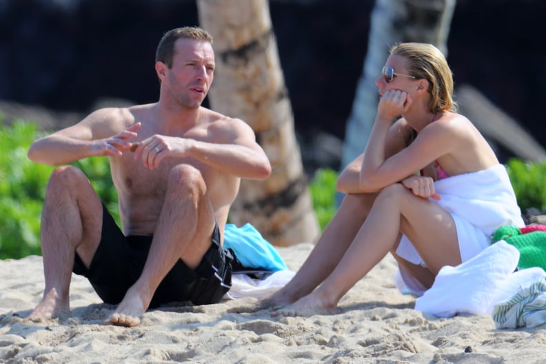 Gwyneth Paltrow and Chris Martin Take Kids on Vacation | POPSUGAR Celebrity