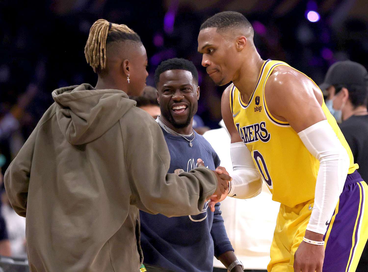 Kevin Hart's Son Hendrix Celebrates Birthday with Lakers Players