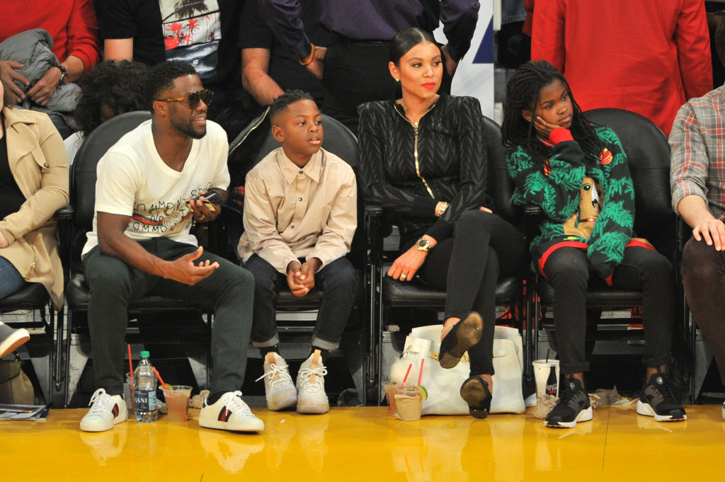 Page 5 of 5 - Coupled Up On Christmas: Nipsey Hussle And Kevin Hart Bring  Their Lady Loves To The Lake Show - Bossip