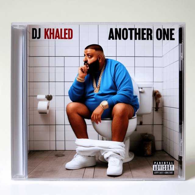 DJ Khaled sitting on the toilet saying another one : r/weirddalle