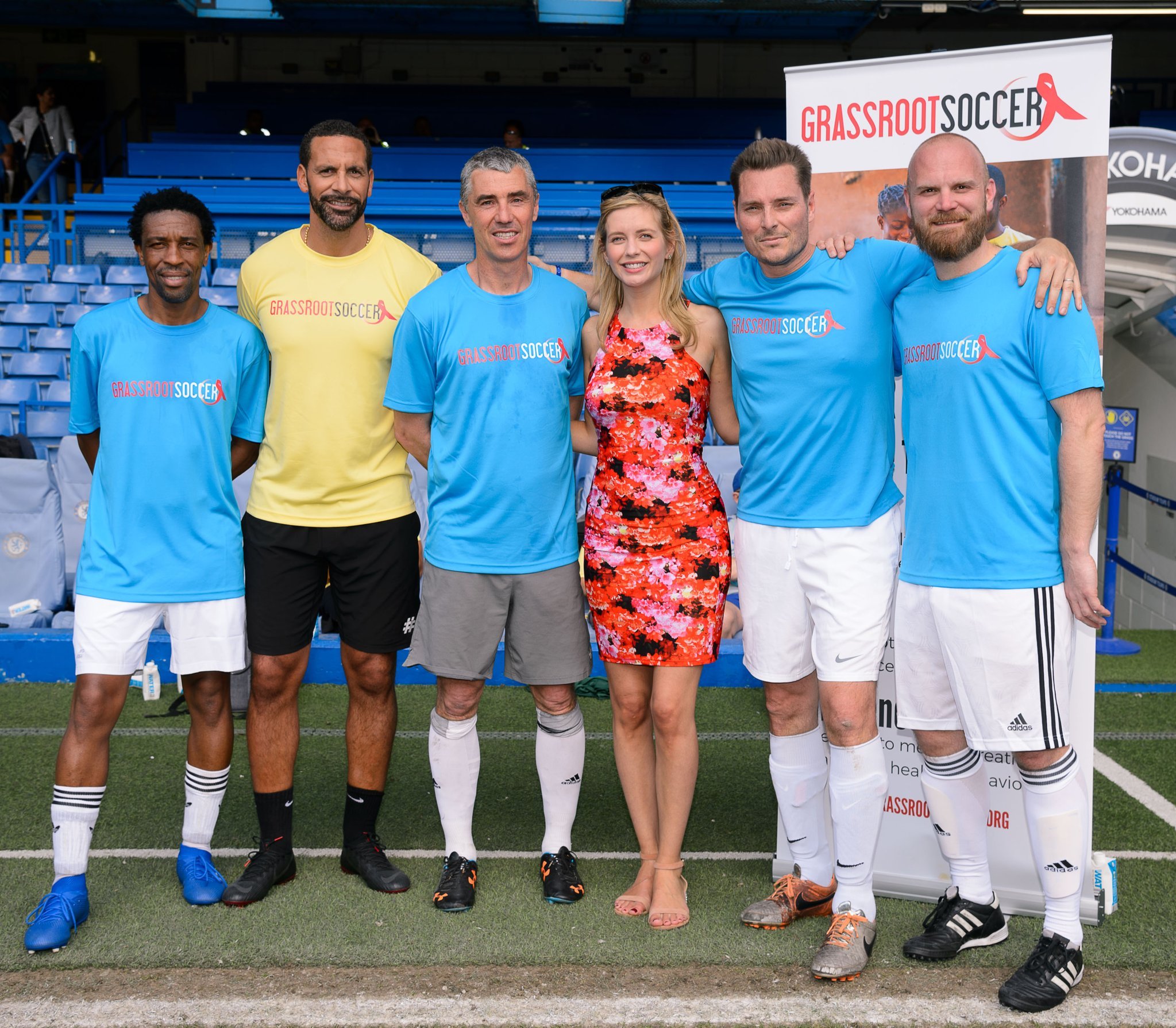 ColdplayXtra on X: "Coldplay's Will Champion playing football today at  @StamfordBridge with @rioferdy5 and more for #GrassrootSoccer ️  https://t.co/Oeljq4PMTa" / X