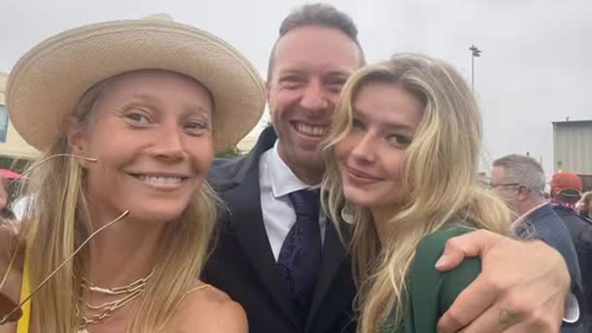 Gwyneth Paltrow fans shocked as daughter Apple, 18, looks IDENTICAL to mom  in rare family photo with dad Chris Martin | The Sun