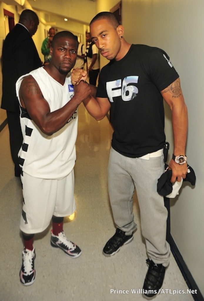 Kevin Hart   Mase Support Ludacris “Luda Day” Charity Basketball Game In  Atlanta (Pics) | GOPHENOM.COM