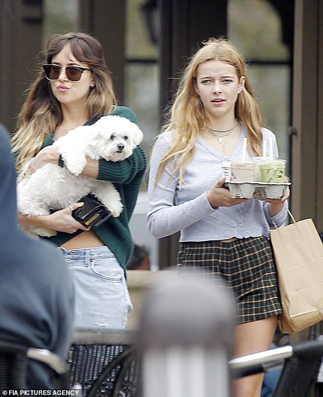 Gwyneth Paltrow's lookalike daughter Apple out with Dakota Johnson | Dakota  johnson, Chris martin girlfriend, Chris martin